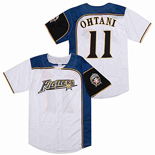 OHTANI ユニフォーム 背番号11 Shohei Ohtani #11 Hokkaido Baseball Jersey - 99Jersey | Where